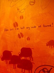 Left Bank Toilet Graffiti Bristol