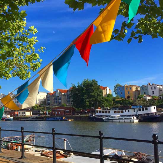 bristol harbourside flags