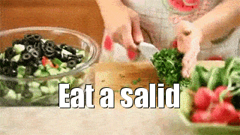 eat a salid